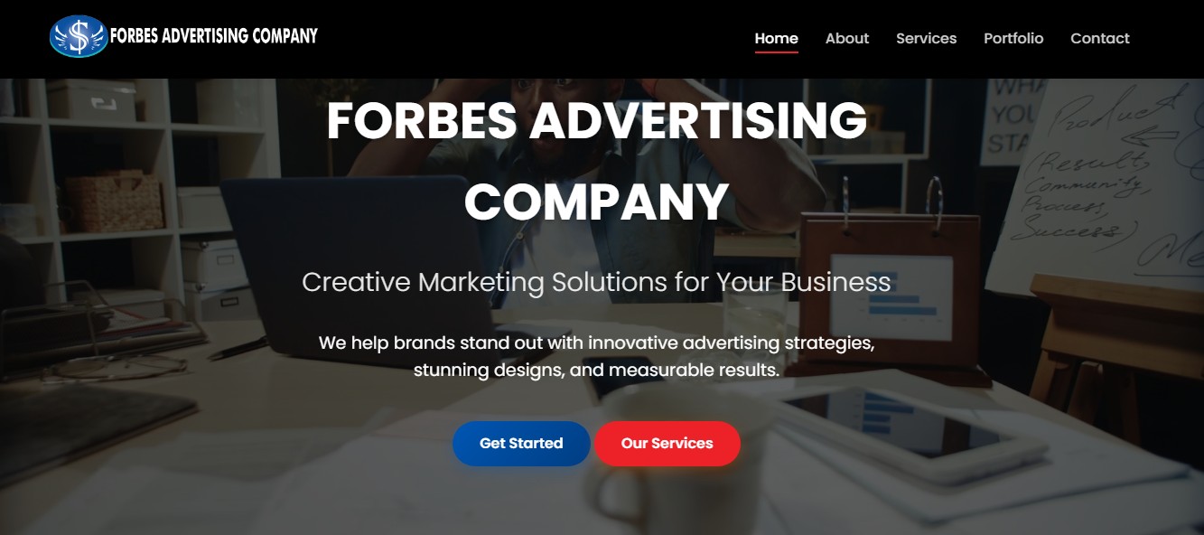 Advertising Website